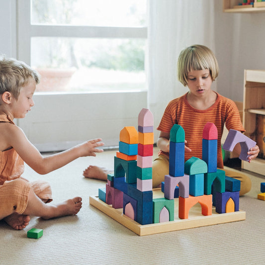 Why Grimm's Wooden Toys are a favourite amongst educators and parents.