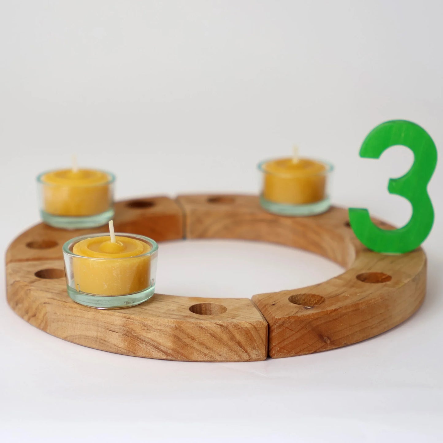 Grimm's Glass Deco Tealight Holders (5 pcs)
