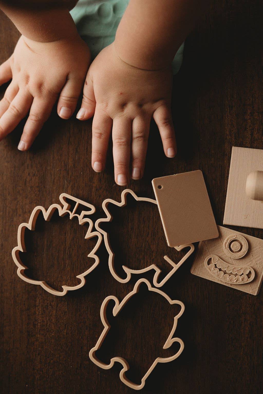 Halloween Monster Playdough Eco Cutter™ Stamp Set (without handle)