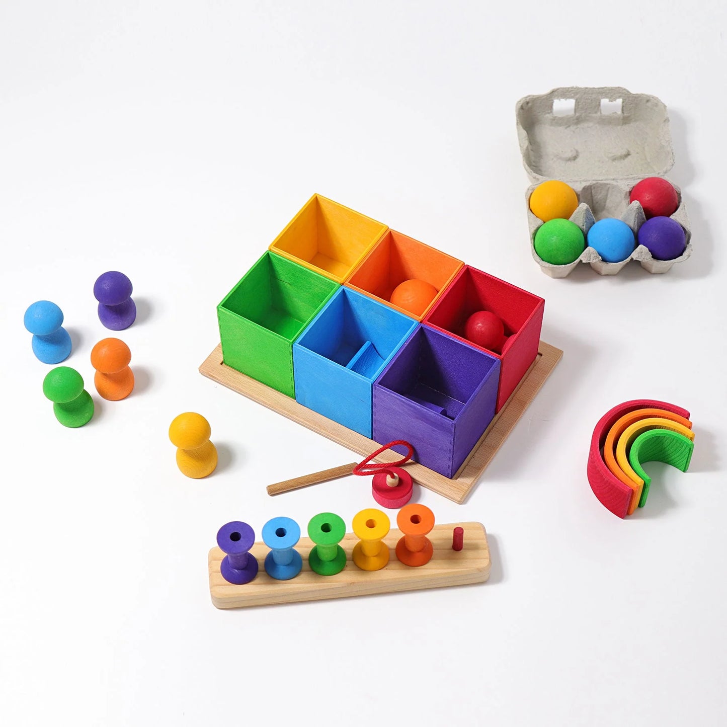 Grimm's Sorting Helper SMALL (6 pcs)