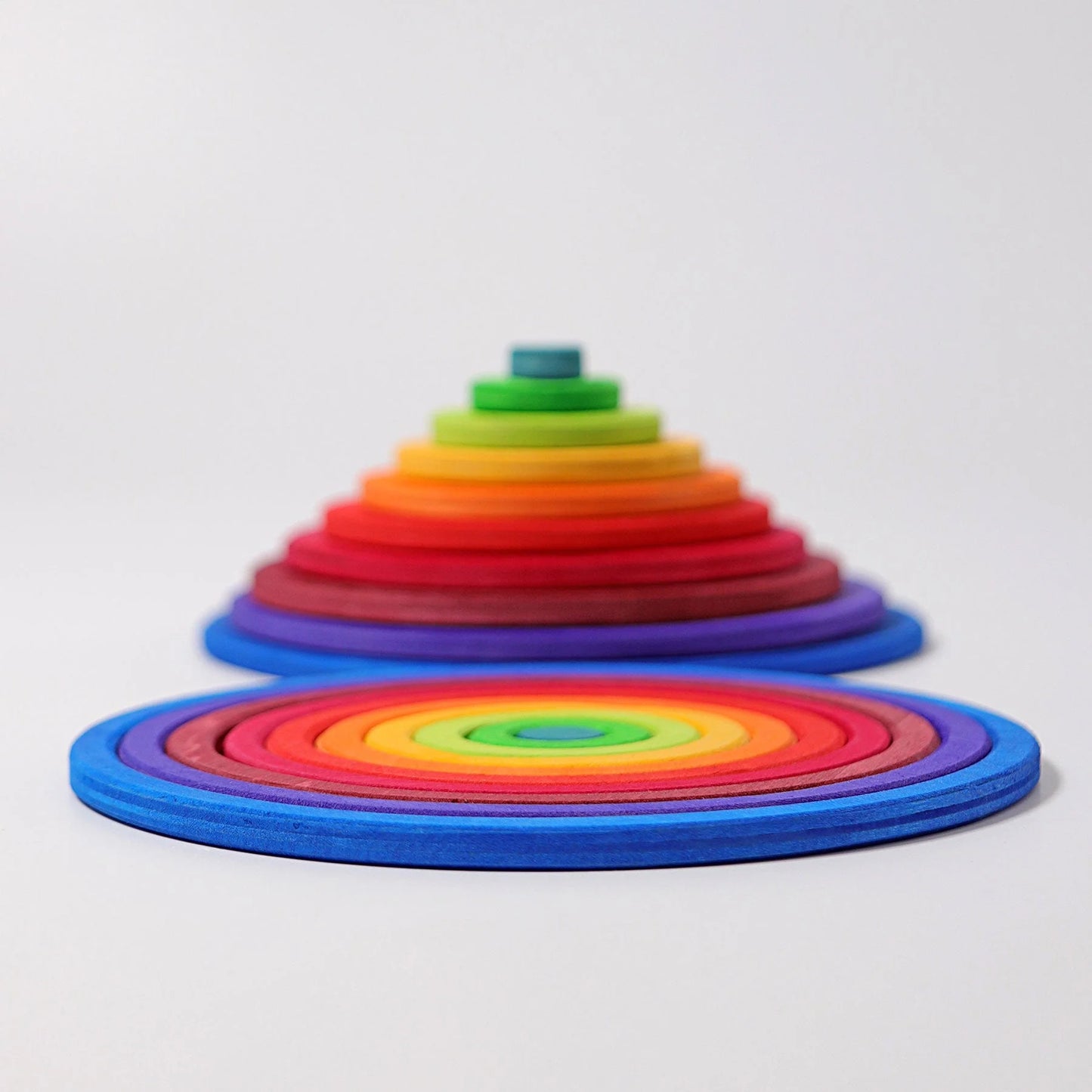 Grimm's Learning - Concentric Circles and Rings (10 colours)