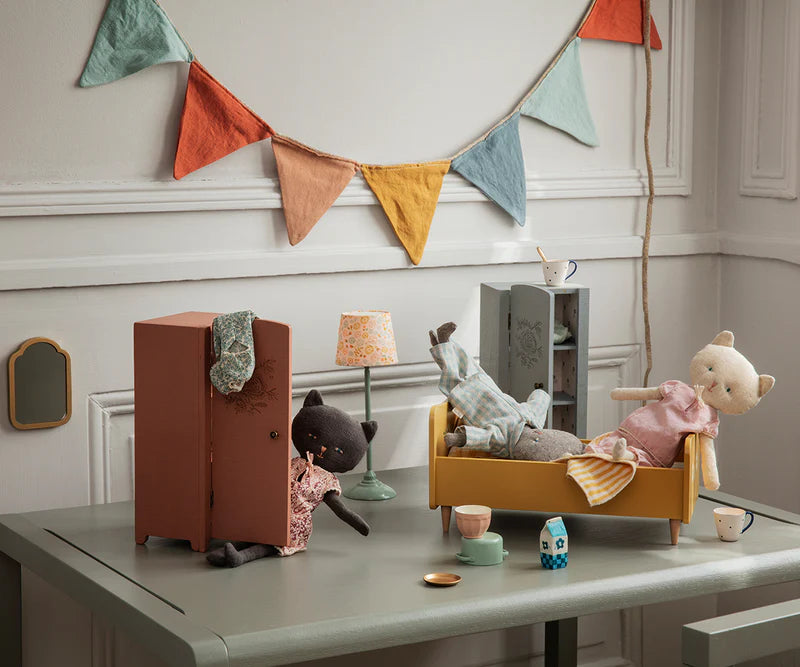 *SPECIAL ORDER* Maileg Closet, Miniature - Grey (Teddy/Rabbit Size)