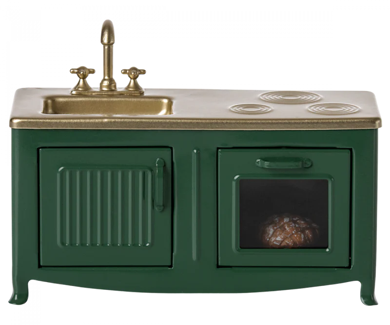 Maileg Kitchen, Mouse - Dark green