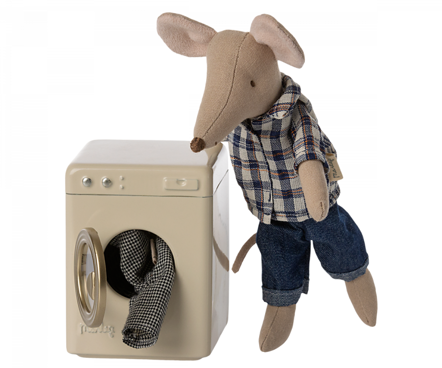 Maileg Washing machine, Mouse