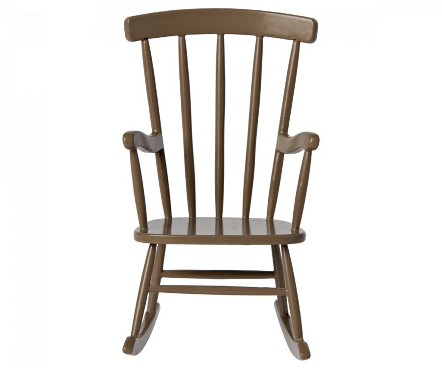 Maileg Rocking chair, Mouse - Light brown