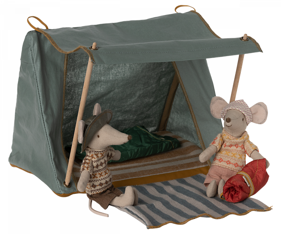 Maileg Happy camper tent, Mouse