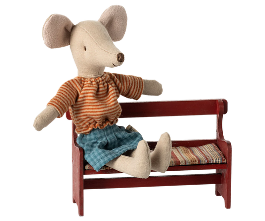 *PRE-SALE* (OCTOBER) Bench, Red (Mouse)