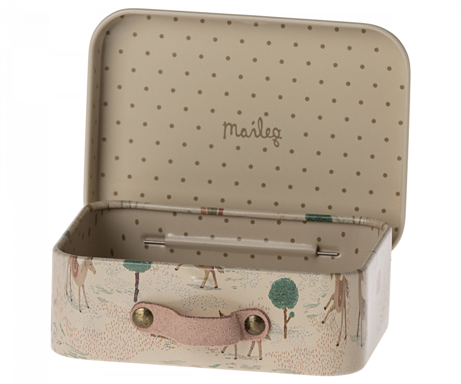 Maileg Suitcase, Micro - Des licornes