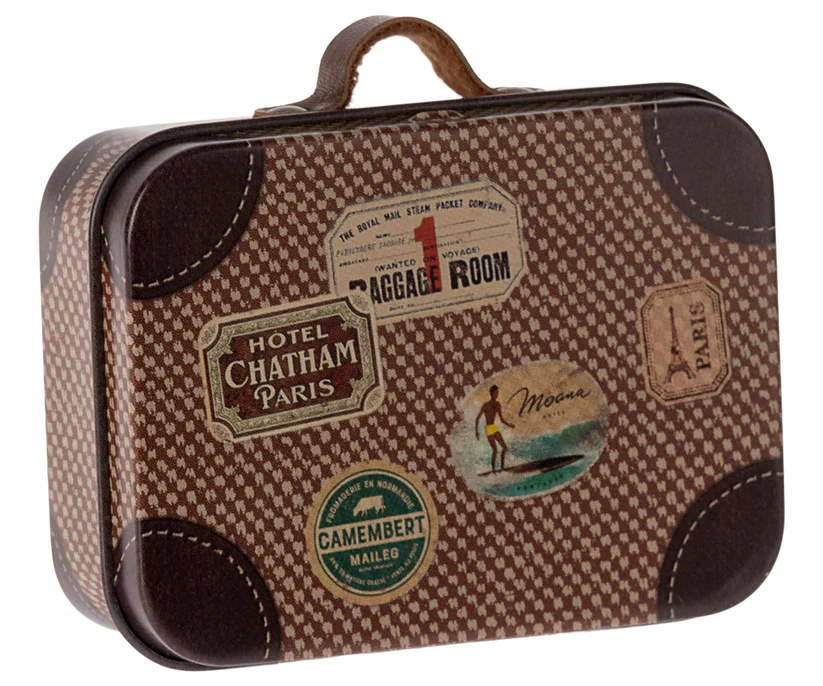 Maileg Suitcase, Micro - Brown