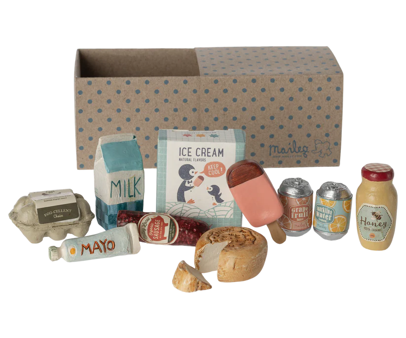 Maileg Miniature grocery box