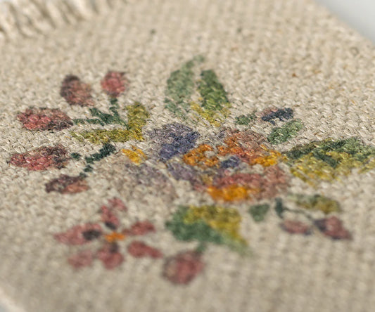 Maileg Rug, Mouse, Small - Flowers