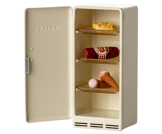 Maileg Fridge, Mouse - Off white