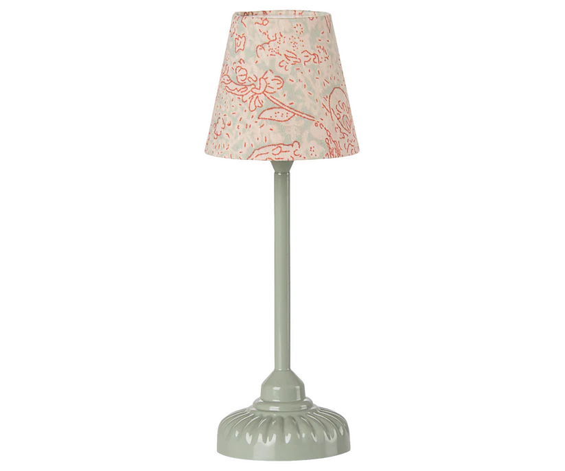 *PRESALE* Maileg Vintage floor lamp, Mouse - Mint