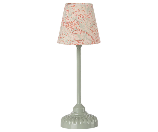 Maileg Vintage floor lamp, Mouse - Mint