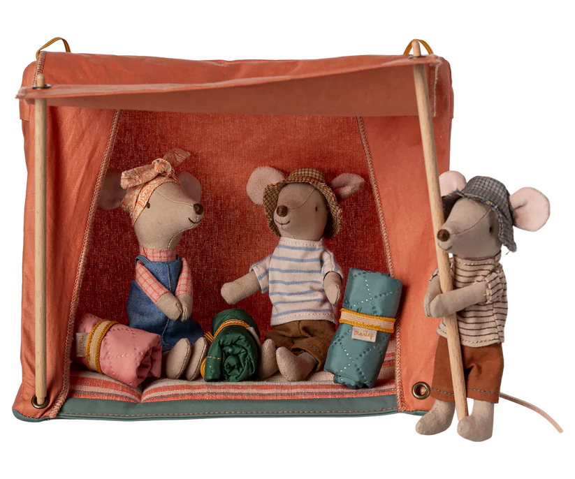 Maileg Happy camper tent, Mouse