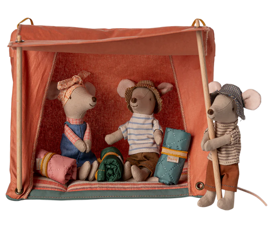 Maileg Happy camper tent, Mouse