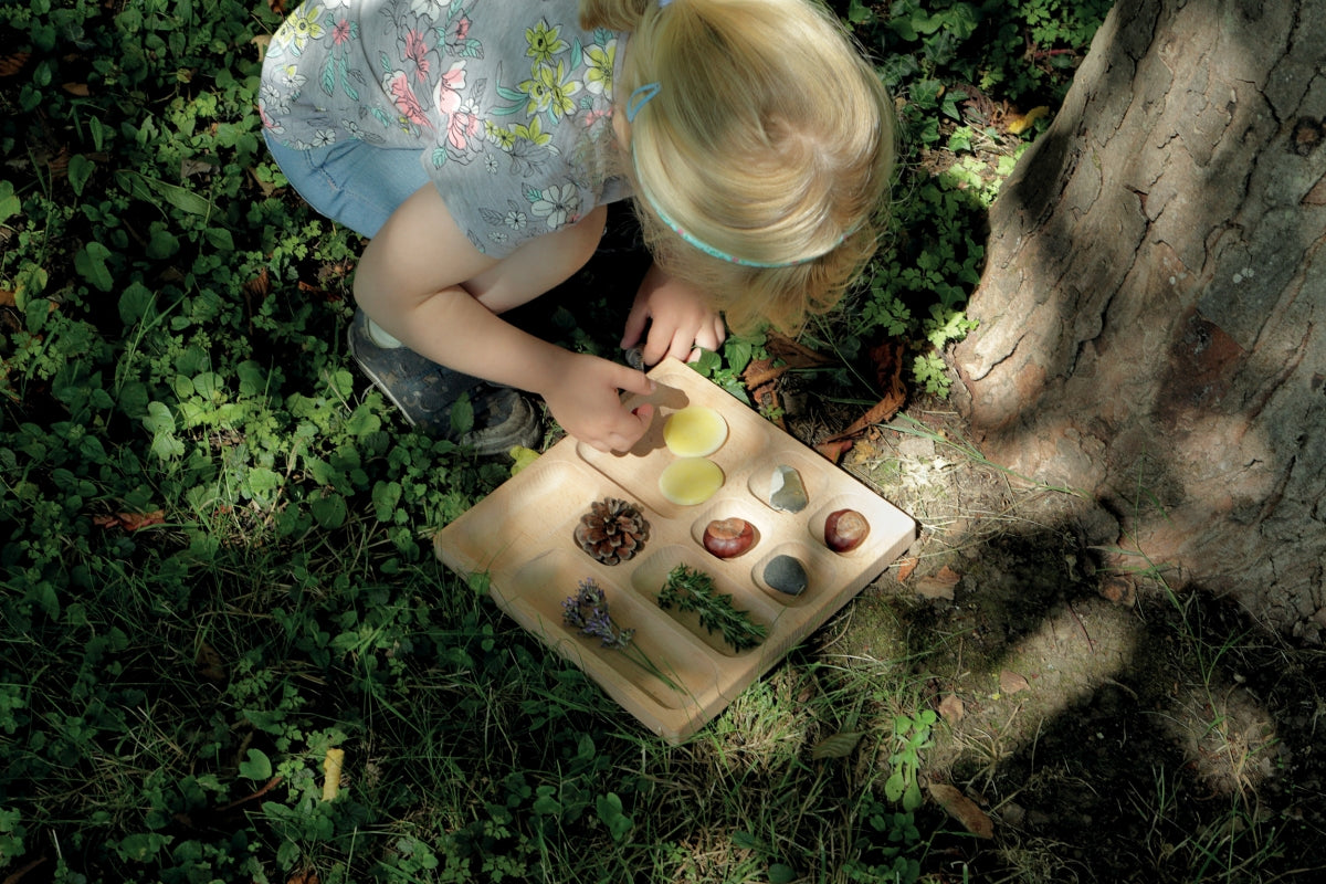 Natural Tinker Tray (9 section)