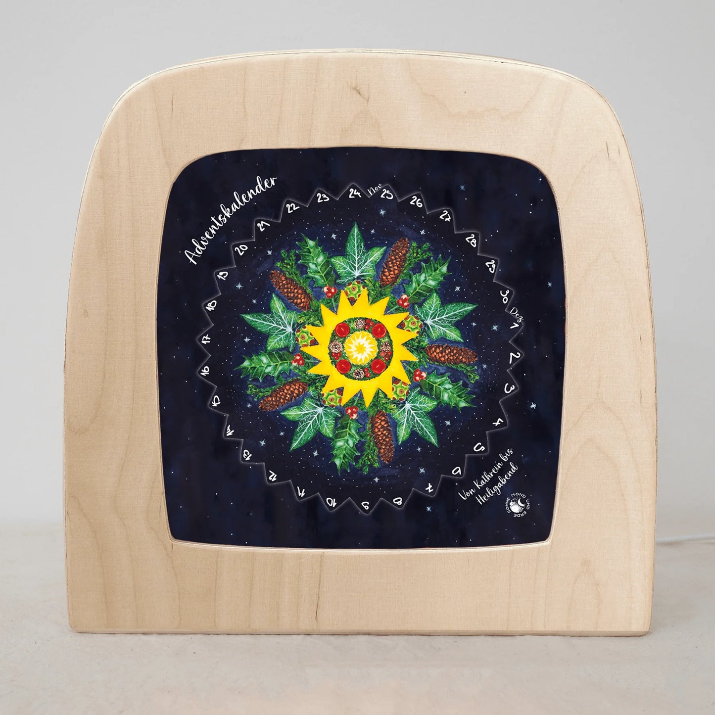 Toverlux | Advent Calendar Sonne Mond und Erde