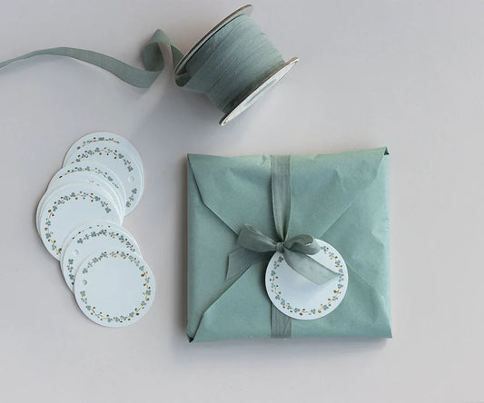 Maileg Gift tags, Ring of flowers, 15 pcs.