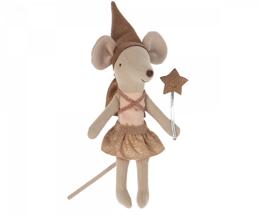 Maileg Tooth fairy mouse in matchbox - Rose