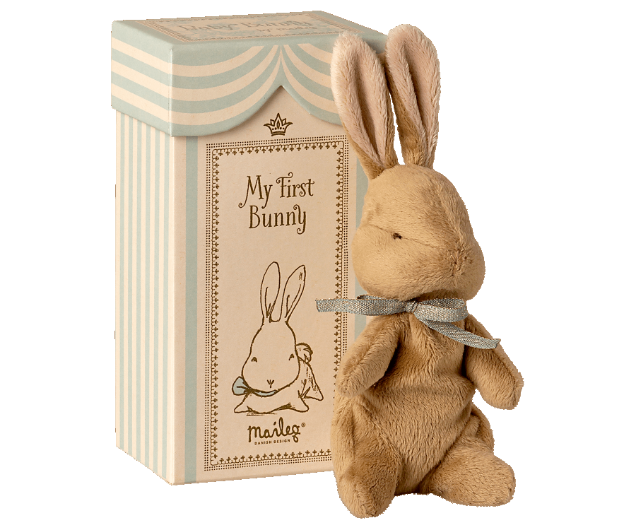 Maileg My first bunny - Light blue
