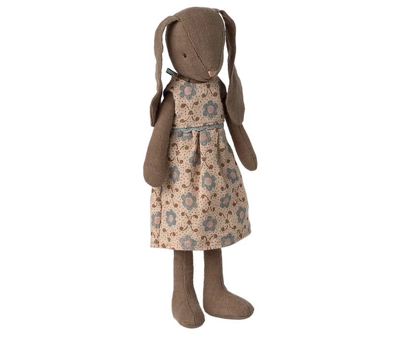 Maileg Bunny, Size 2 - Brown - Dress