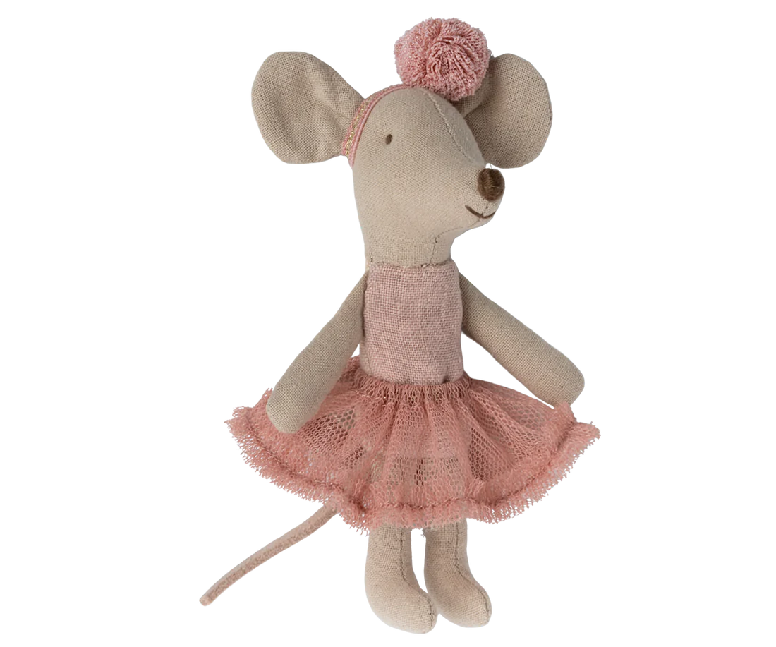 Maileg Ballerina mouse, Little sister - Rose