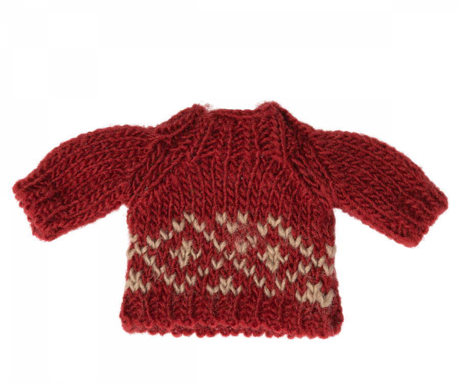 Maileg Knitted sweater, Mum mouse
