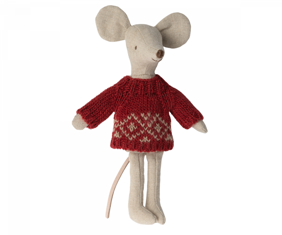 Maileg Knitted sweater, Mum mouse
