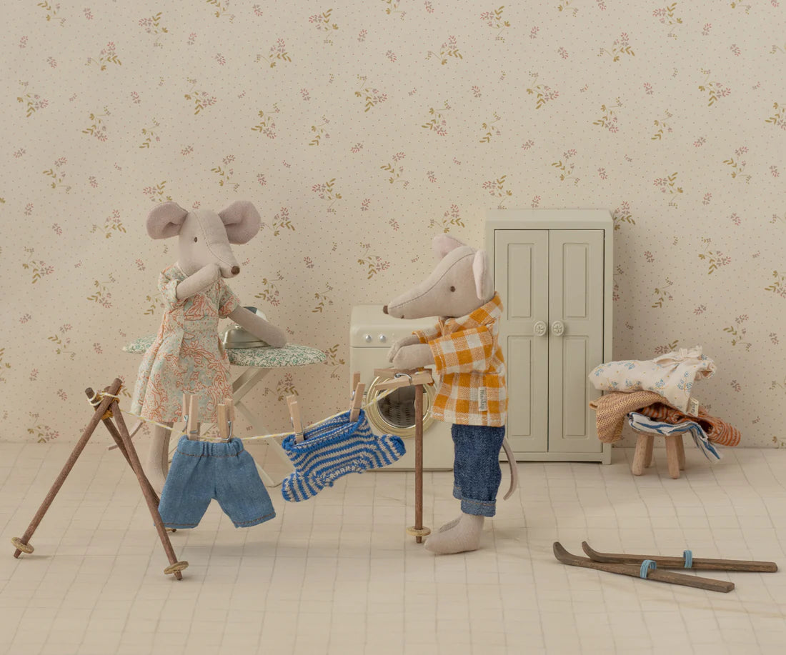 Maileg Knitted sweater and pants, Big brother mouse