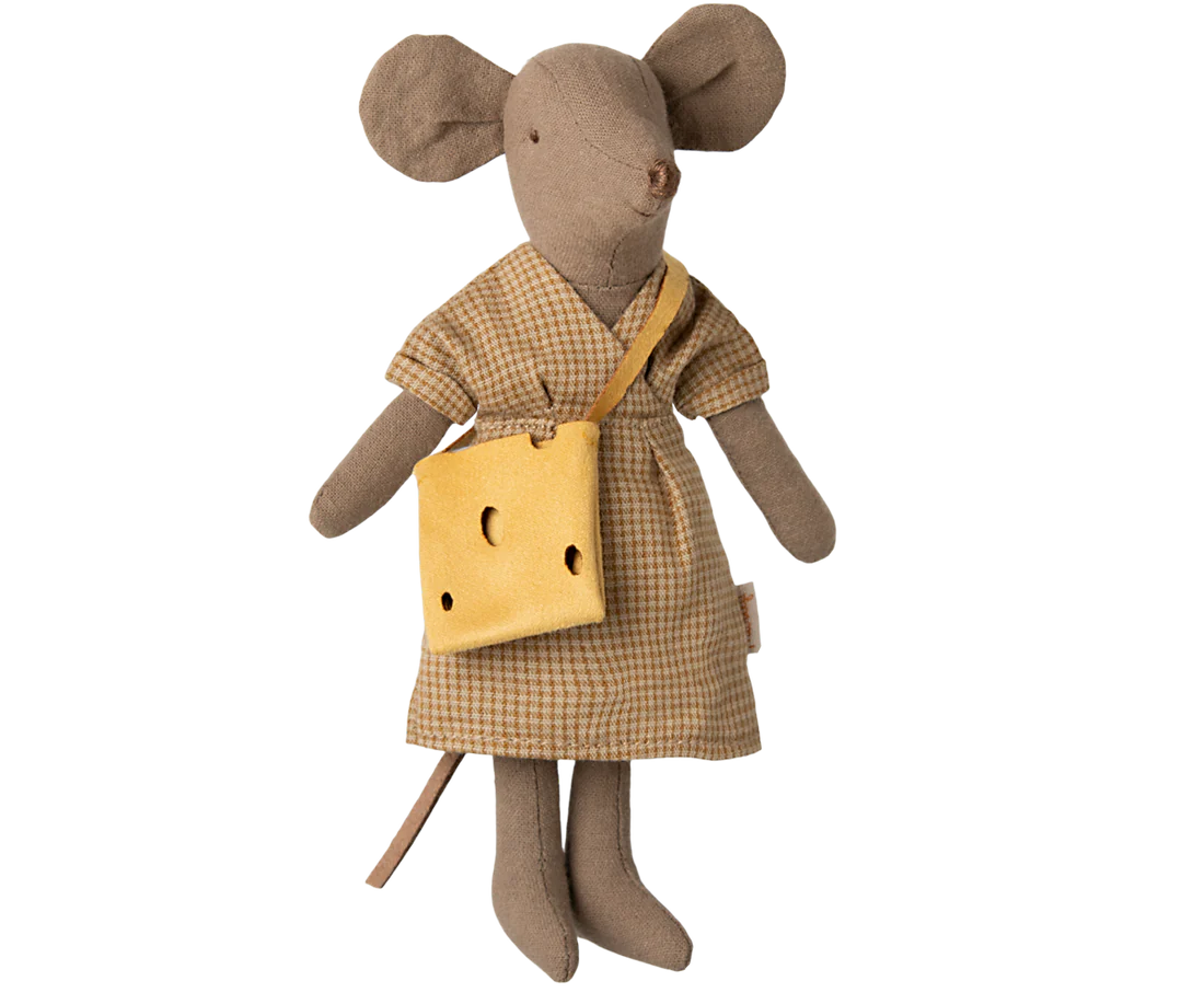 Maileg Dress and bag, Mum mouse