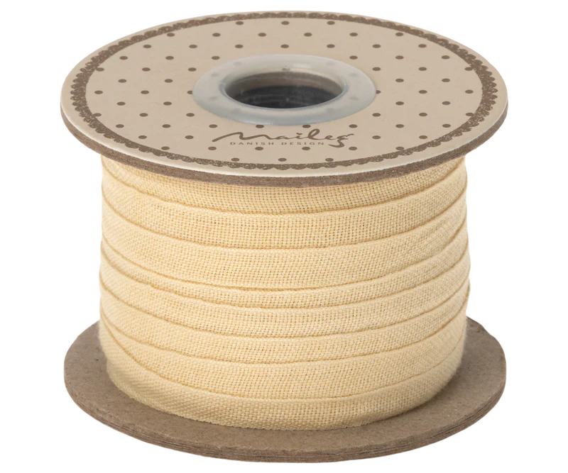 *PRESALE* Ribbon, 25 m - Cream