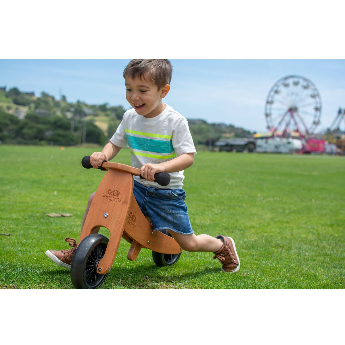 Tiny Tot PLUS 2-in-1 Bike - Bamboo | Special Order