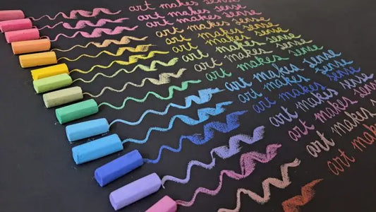Blackboard Pastel Chalk 16 assorted colours