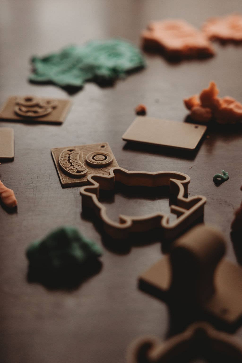 Halloween Monster Playdough Eco Cutter™ Stamp Set (without handle)