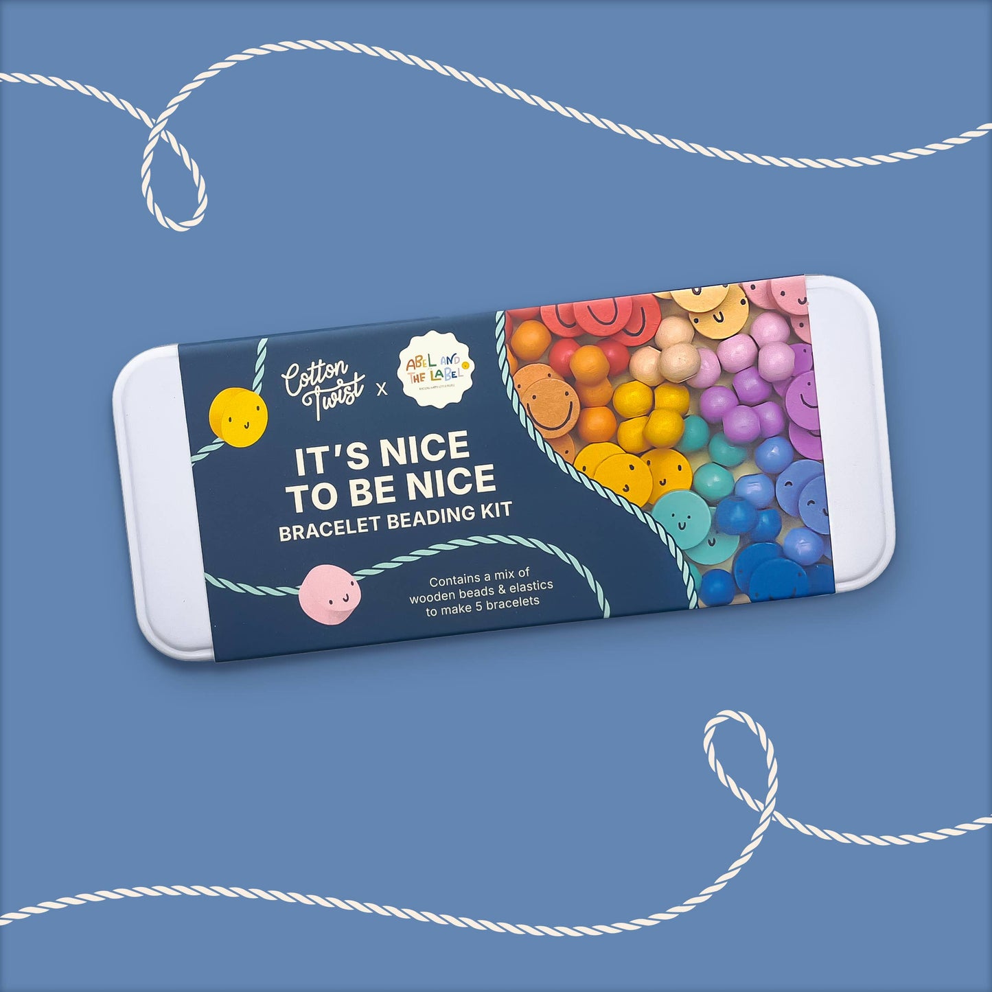 It's Nice To Be Nice Bracelet Beading Kit for Children (Makes 5 Bracelets)
