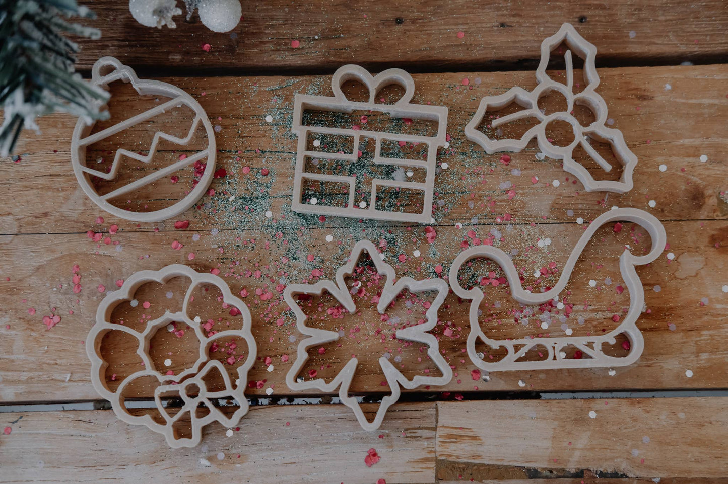 Christmas Holiday Playdough Eco Cutter™ Set