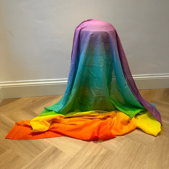 Pastel Rainbow Play Cloth 145 x 145 cm