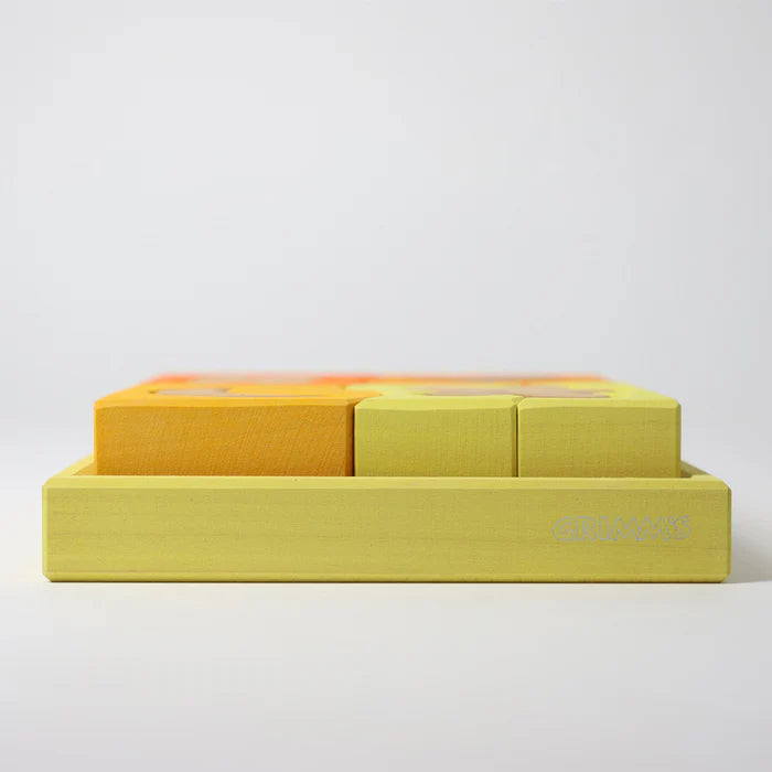 Grimm's Building Set Puzzle, Yellow