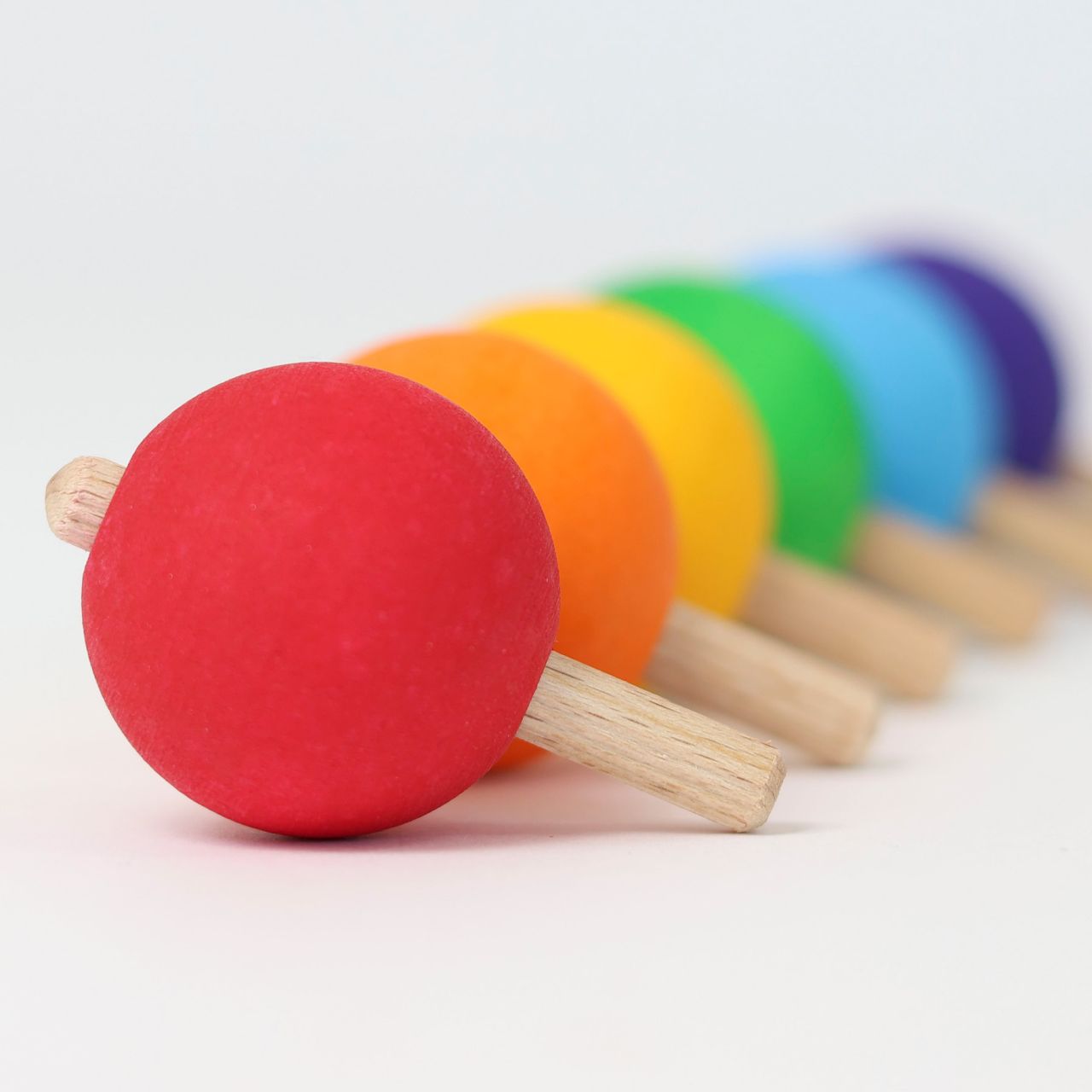Grimm's Rainbow Spinning Tops