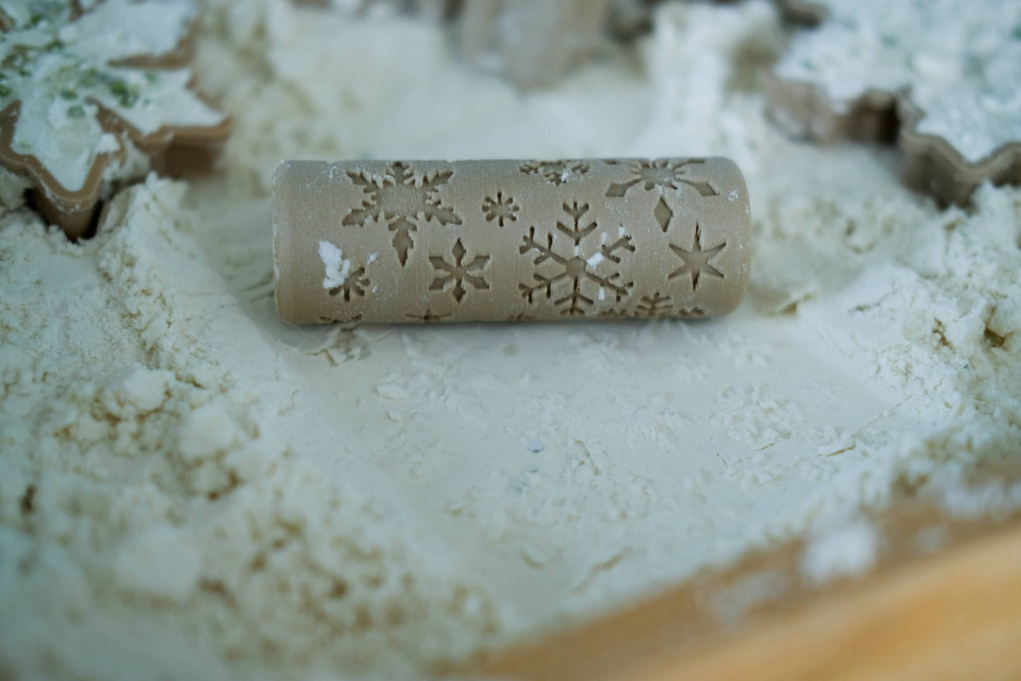 Eco Cutter™ Snowflake Dough Roller