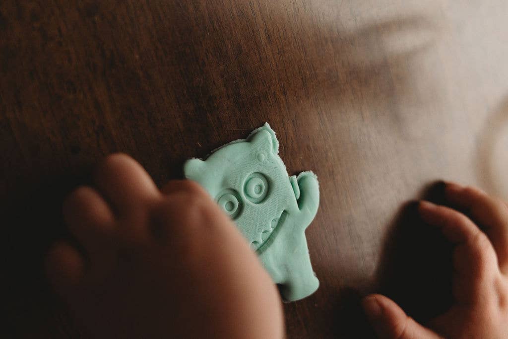 Halloween Monster Playdough Eco Cutter™ Stamp Set (without handle)