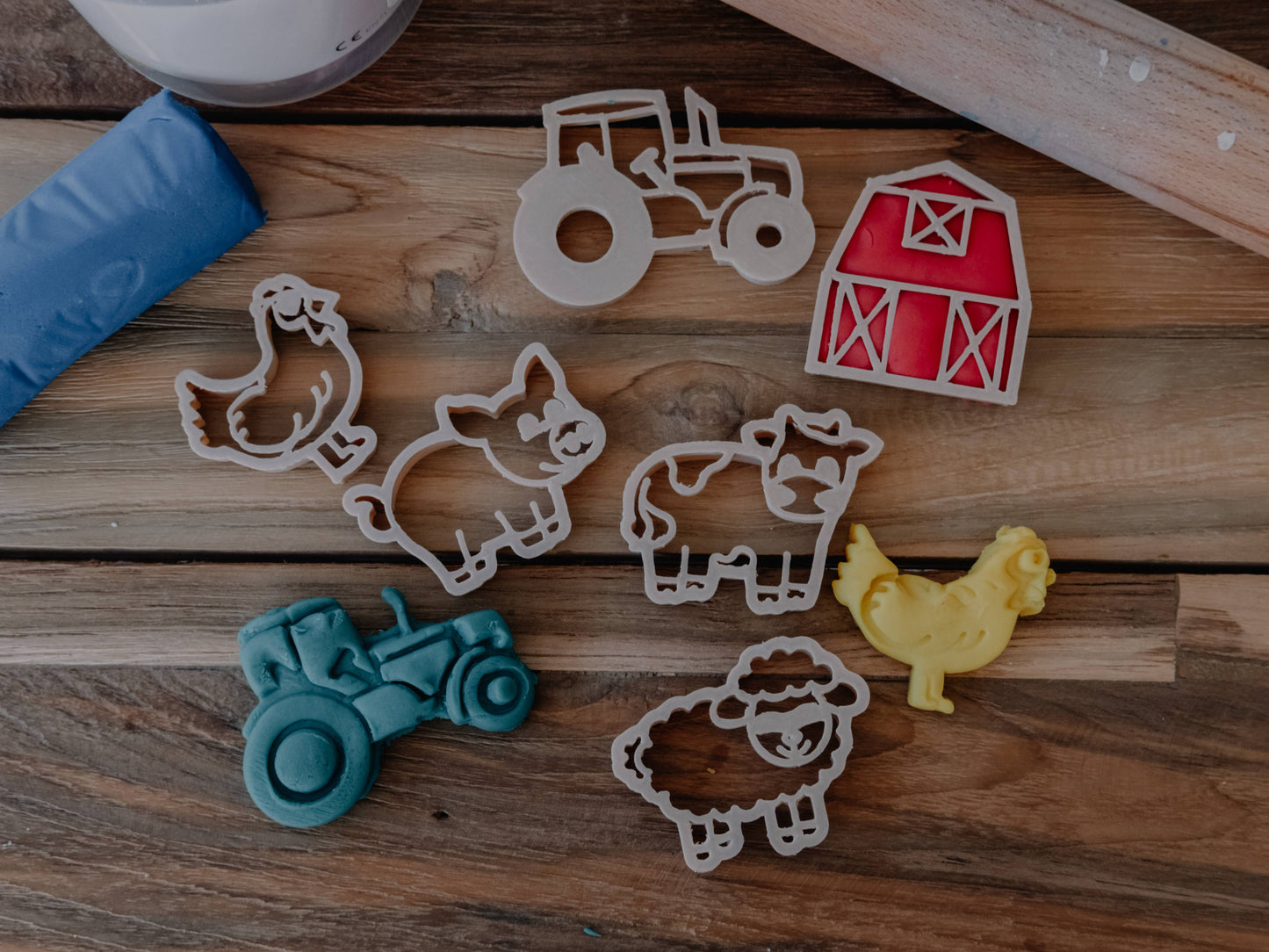 Mini Farm playdough Eco Cutter™ Set