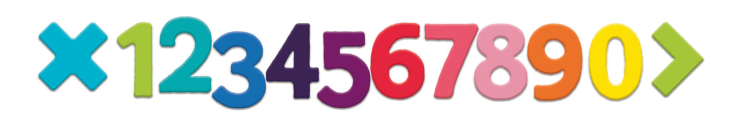 Number Magnets | 58 pcs
