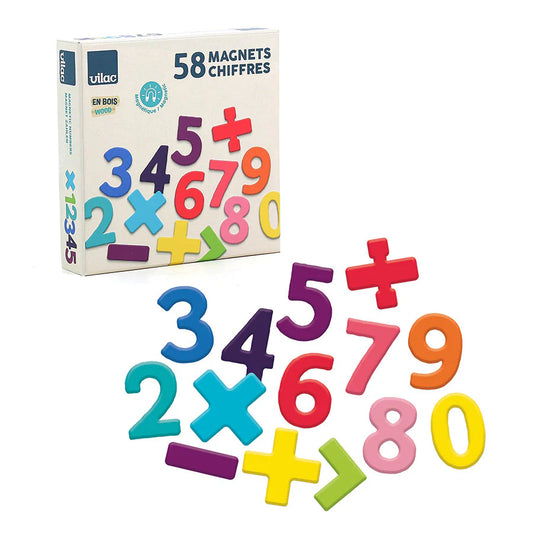 Number Magnets | 58 pcs