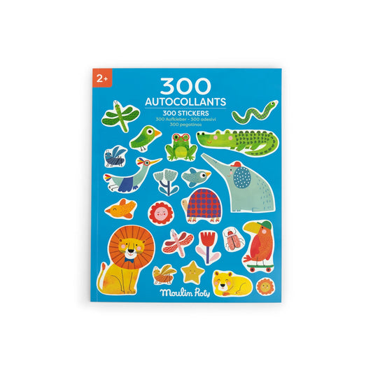 Book of 300 Stickers  |  Les Toupitis