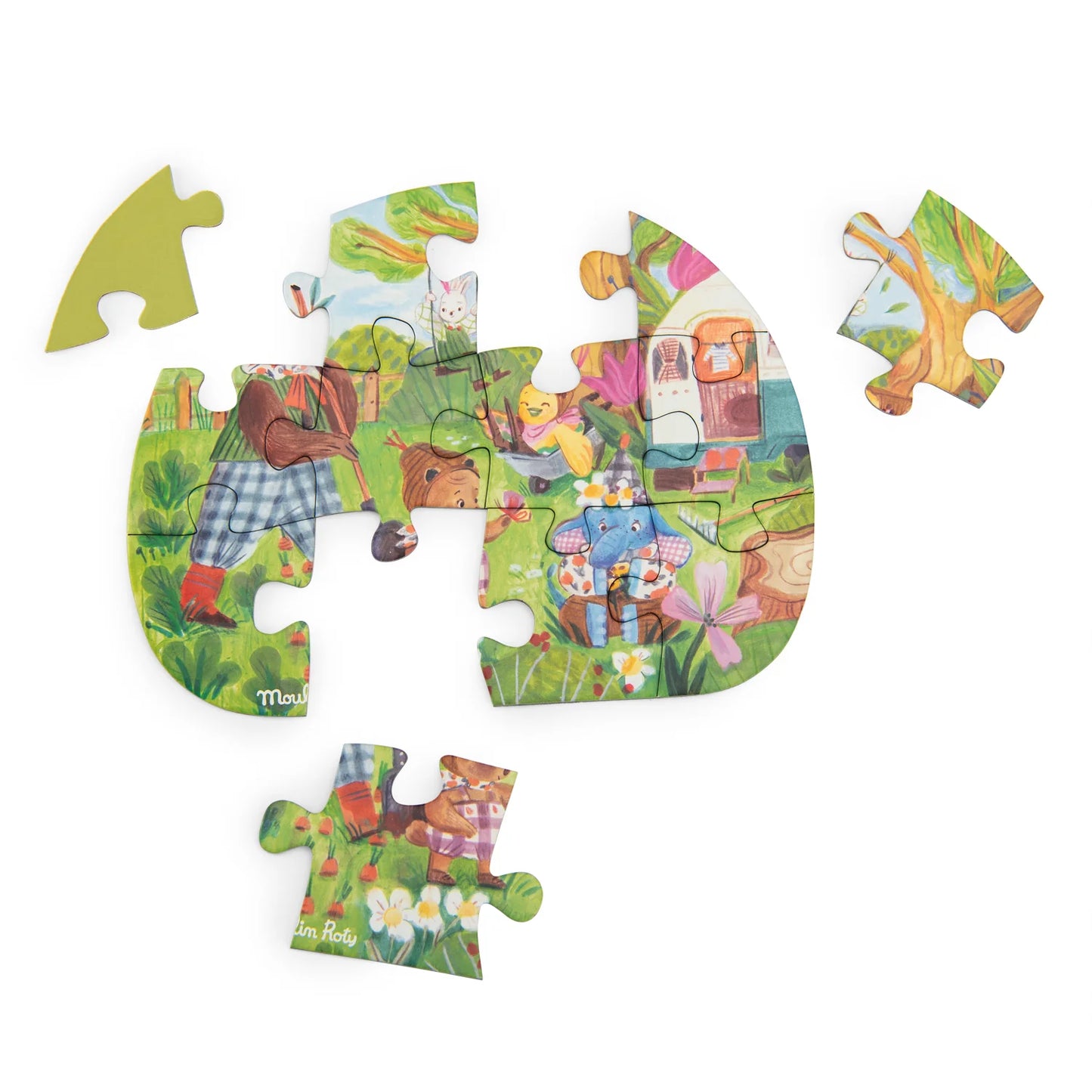 Les Minouchkas - A Perfect Day | 4 Mini Puzzles