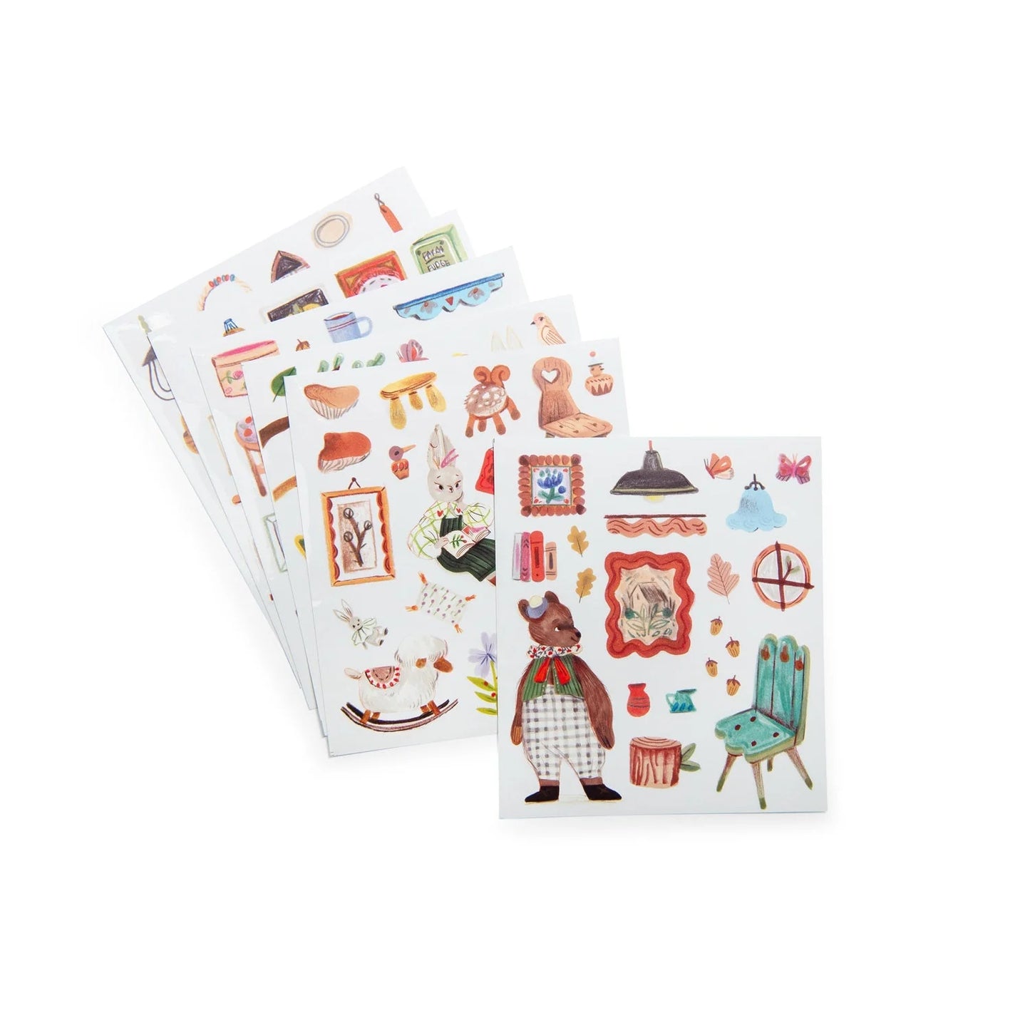 Colouring Book with 150 Stickers | Les Minouchkas