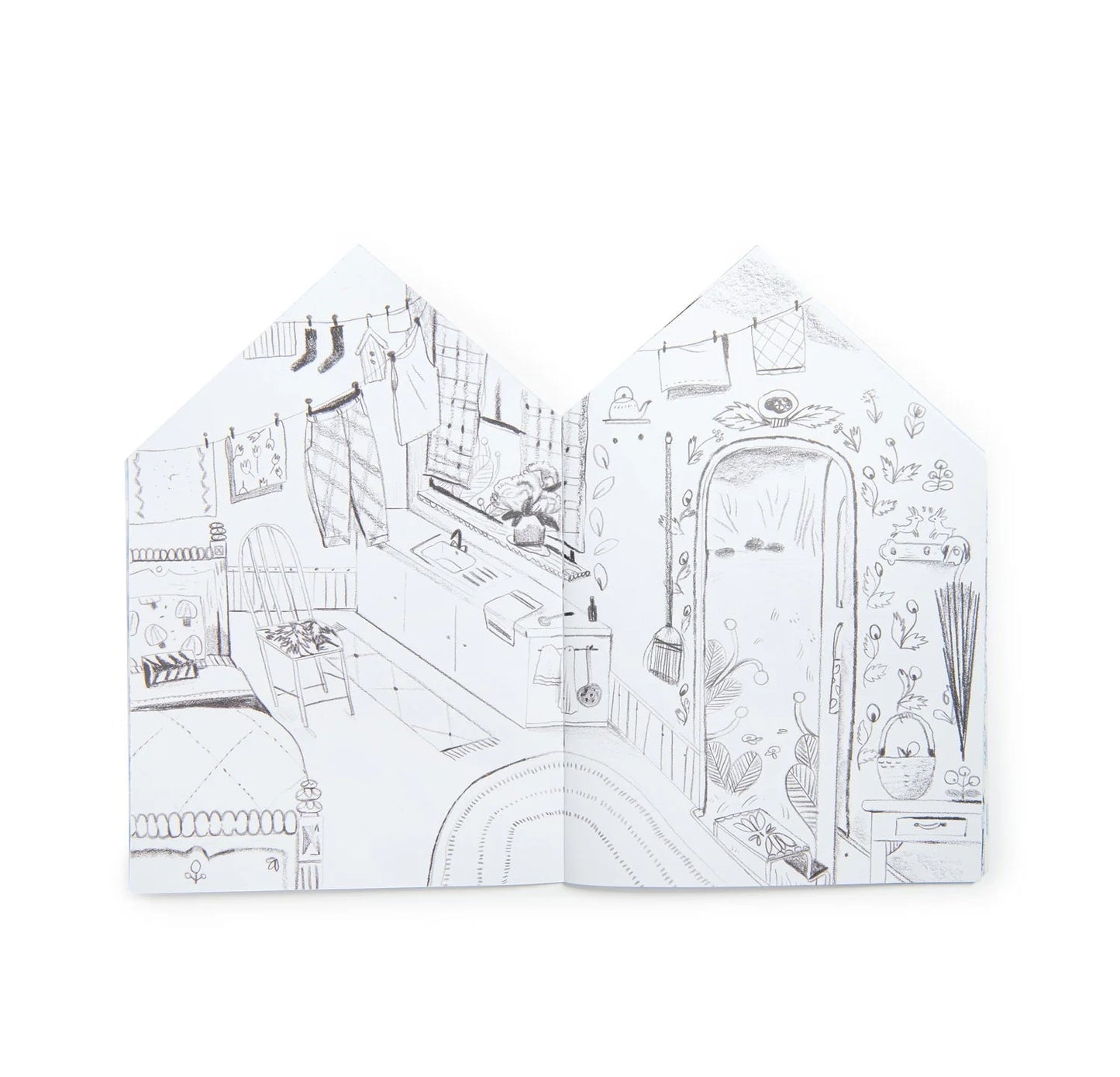 Colouring Book with 150 Stickers | Les Minouchkas