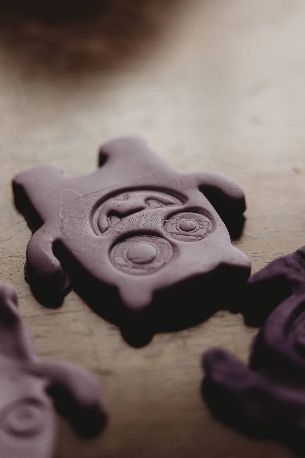 Halloween Monster Playdough Eco Cutter™ Stamp Set (without handle)
